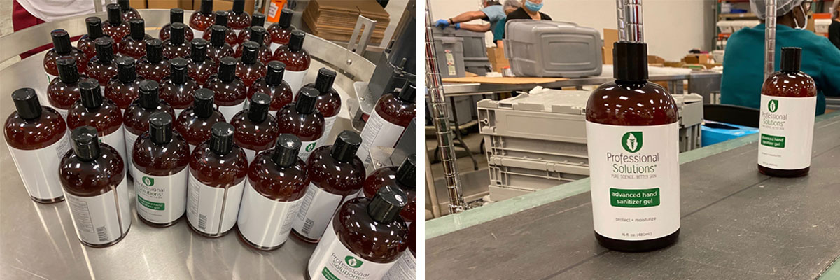 Press and News Image for Cosmetic Solutions Pivots Business to Make Much-Needed Sanitizer Products Article